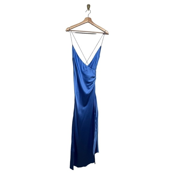 NWT SER.O.YA Emma Silk Dress Marina M - Picture 8 of 13